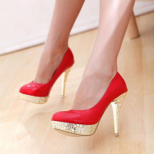 Sapato vermelho